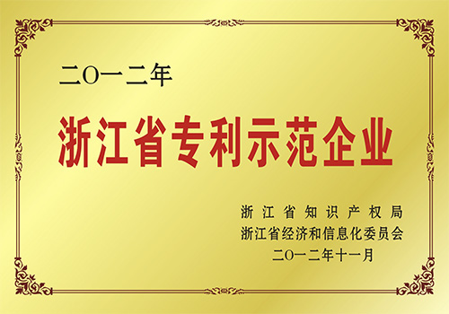 浙江省专利树模企业